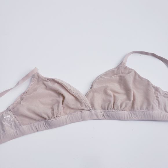 Skims Cream Unlined Mesh Bralette - Picture 6 of 7